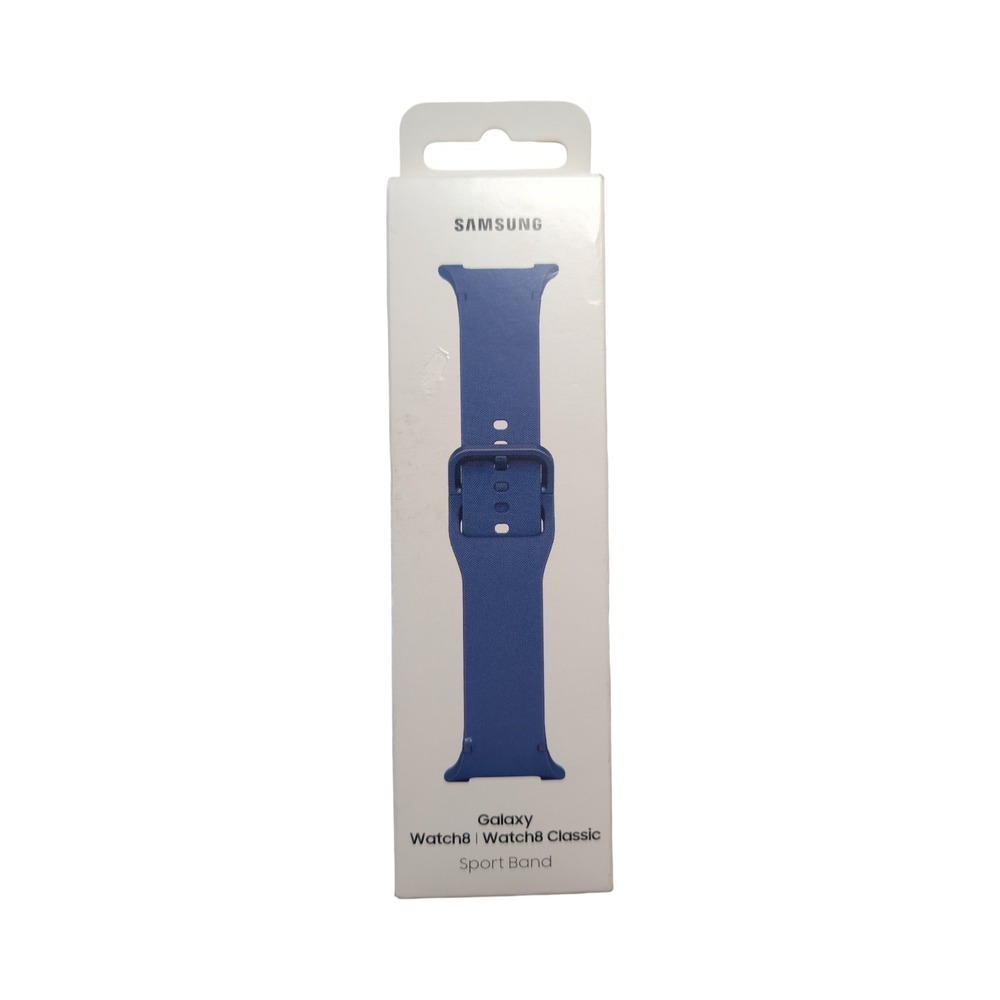 23-O Samsung Sport Band for Galaxy Watch8 & Watch8 Classic M/L - Blue